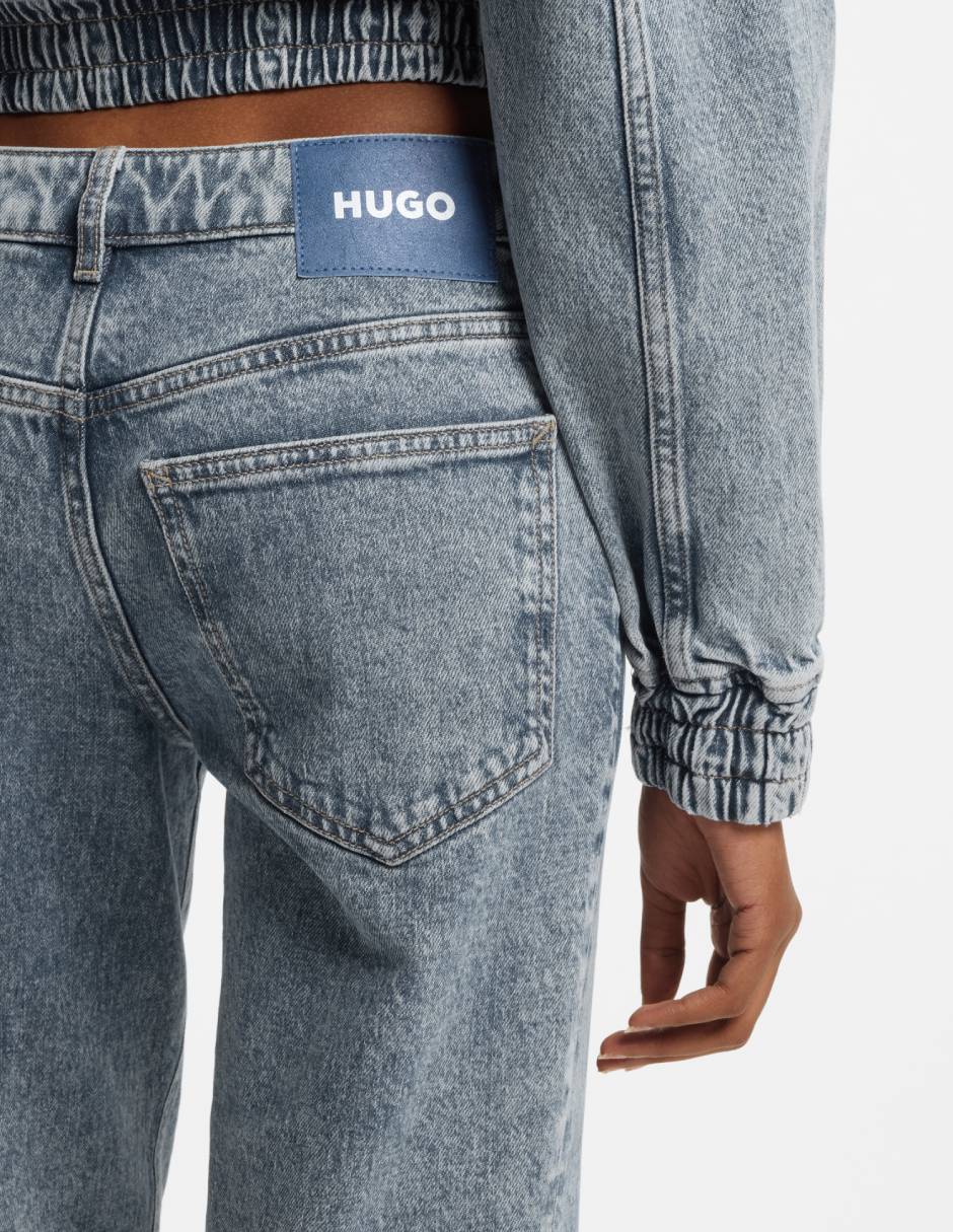 Jeans straight 50556538 gamera_b para mujer 2