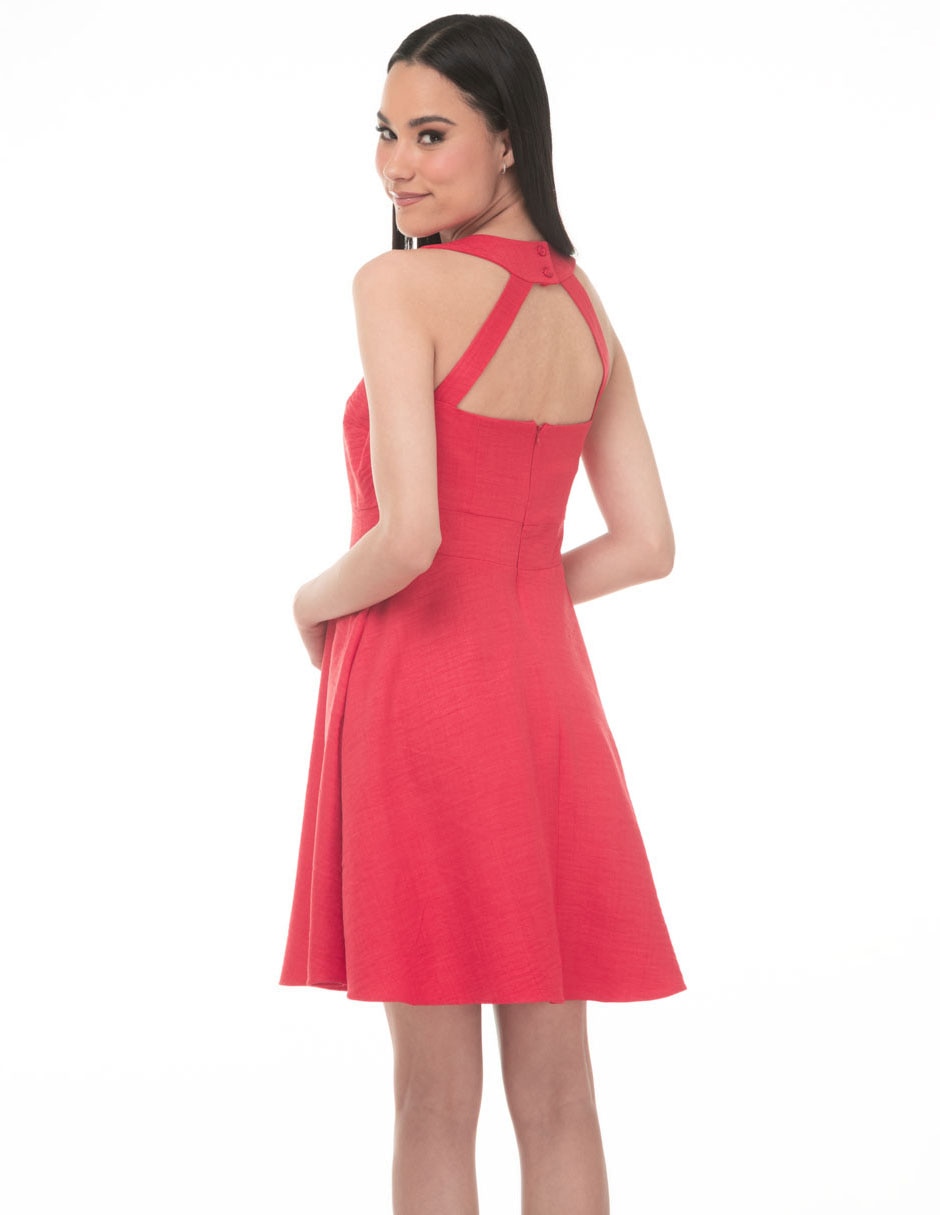 Vestido corto casual para mujer