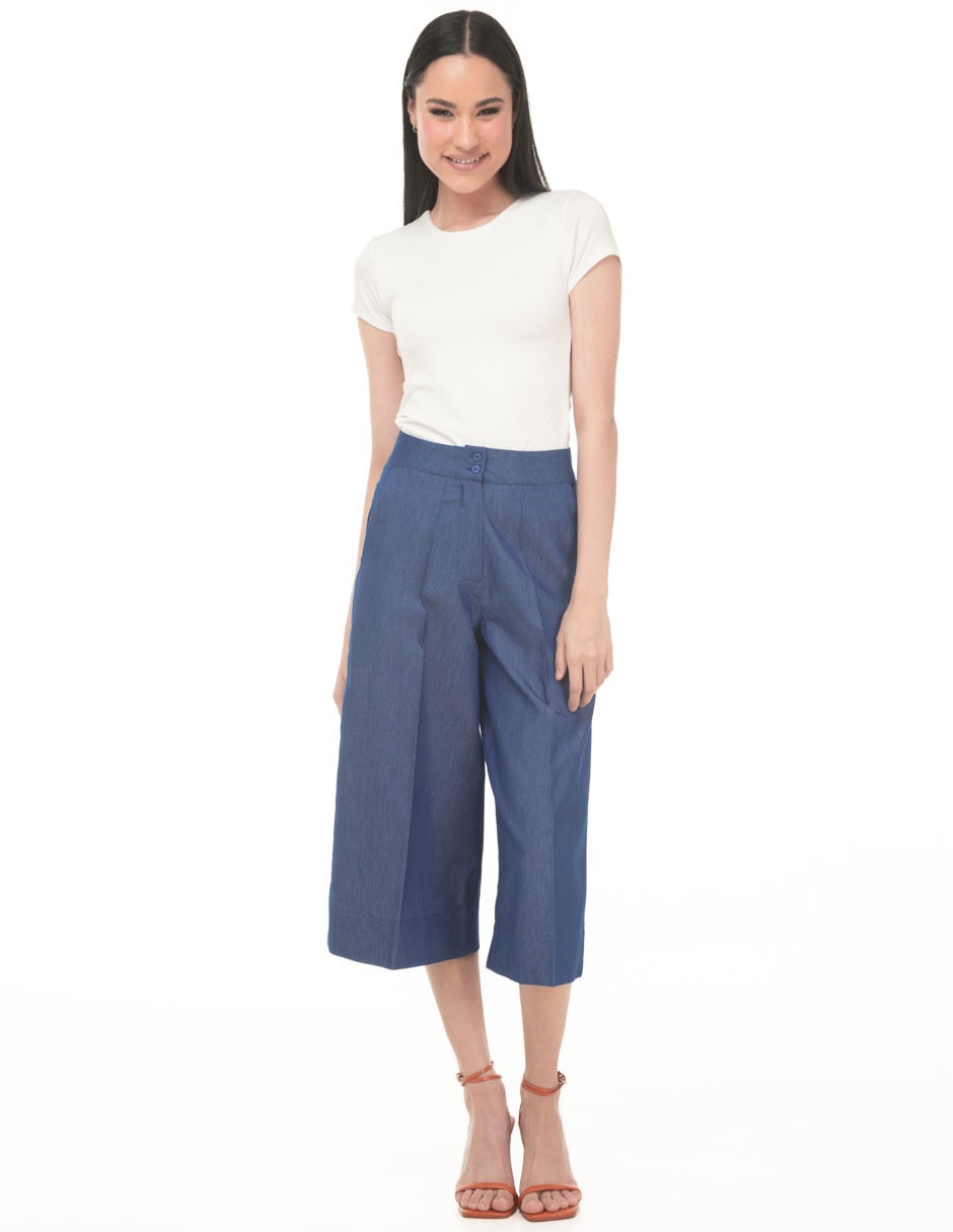 Pantalón amplio para mujer 3