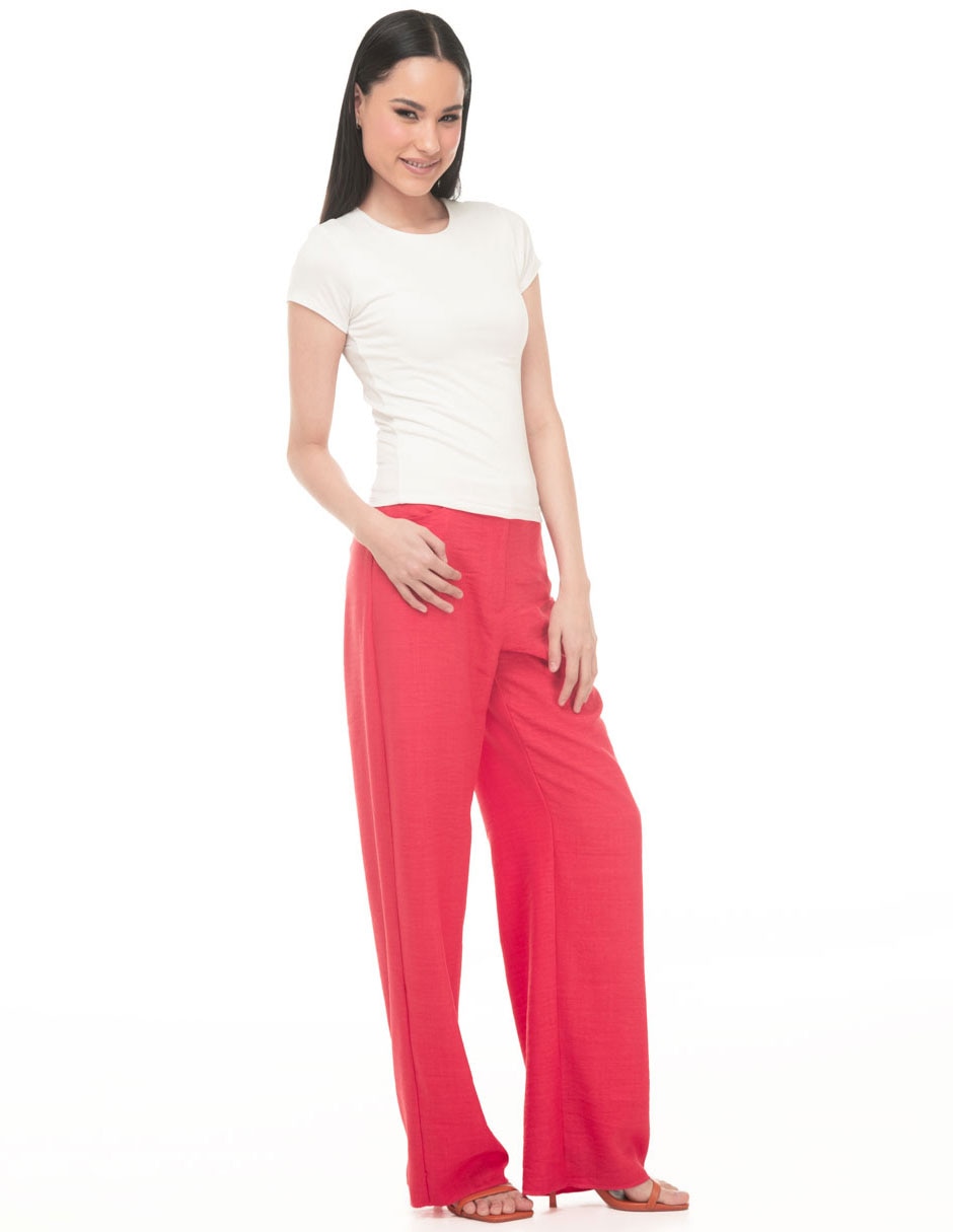 Playera manga corta Lvyou cuello redondo para mujer