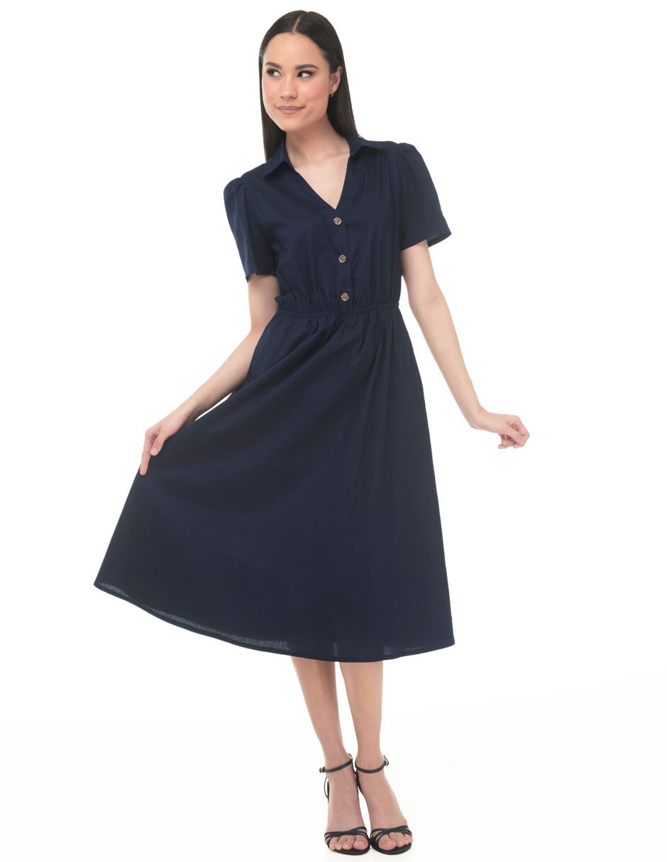 Vestido midi casual para mujer 1
