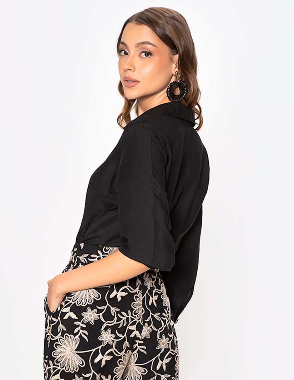 Blusa manga 3/4 para mujer