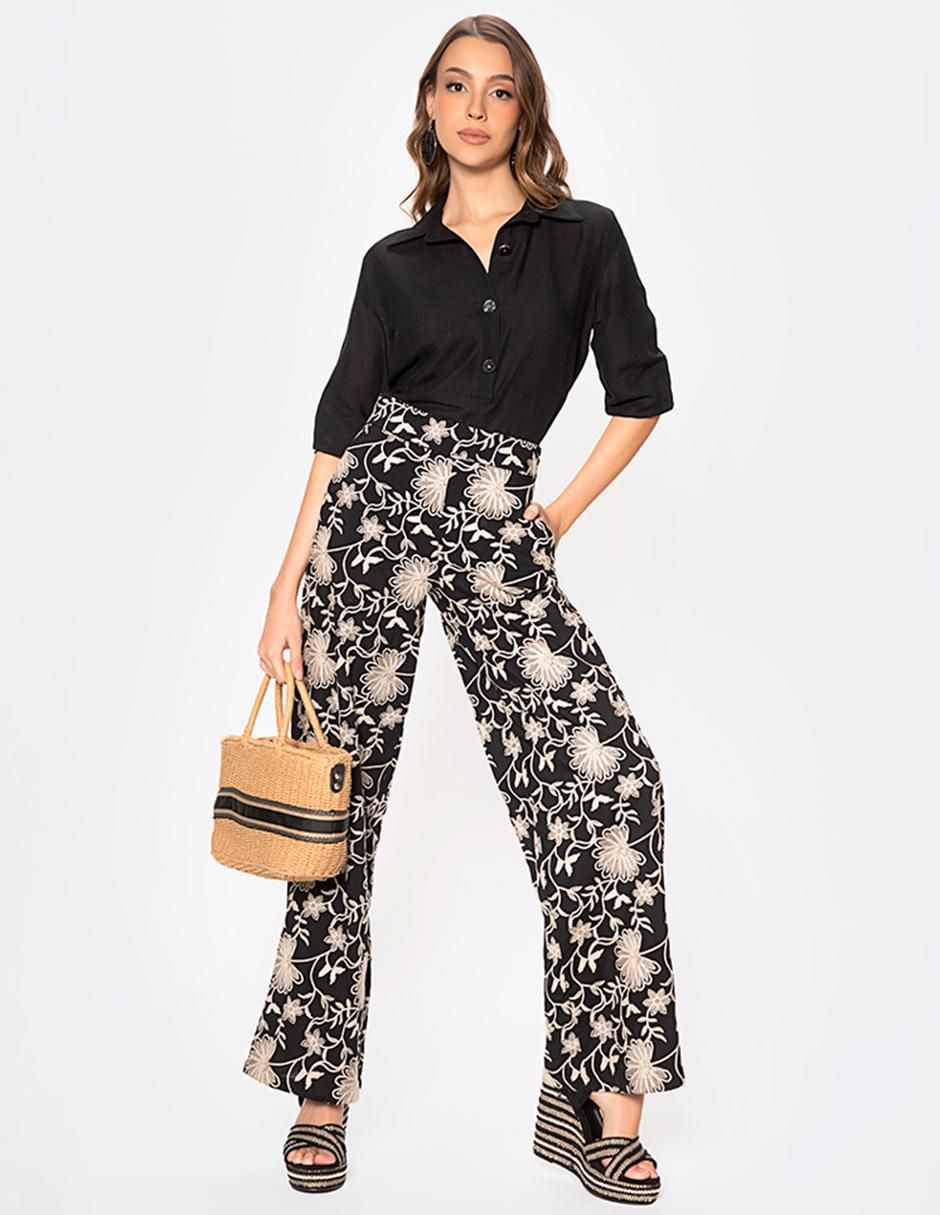 Blusa manga 3/4 para mujer