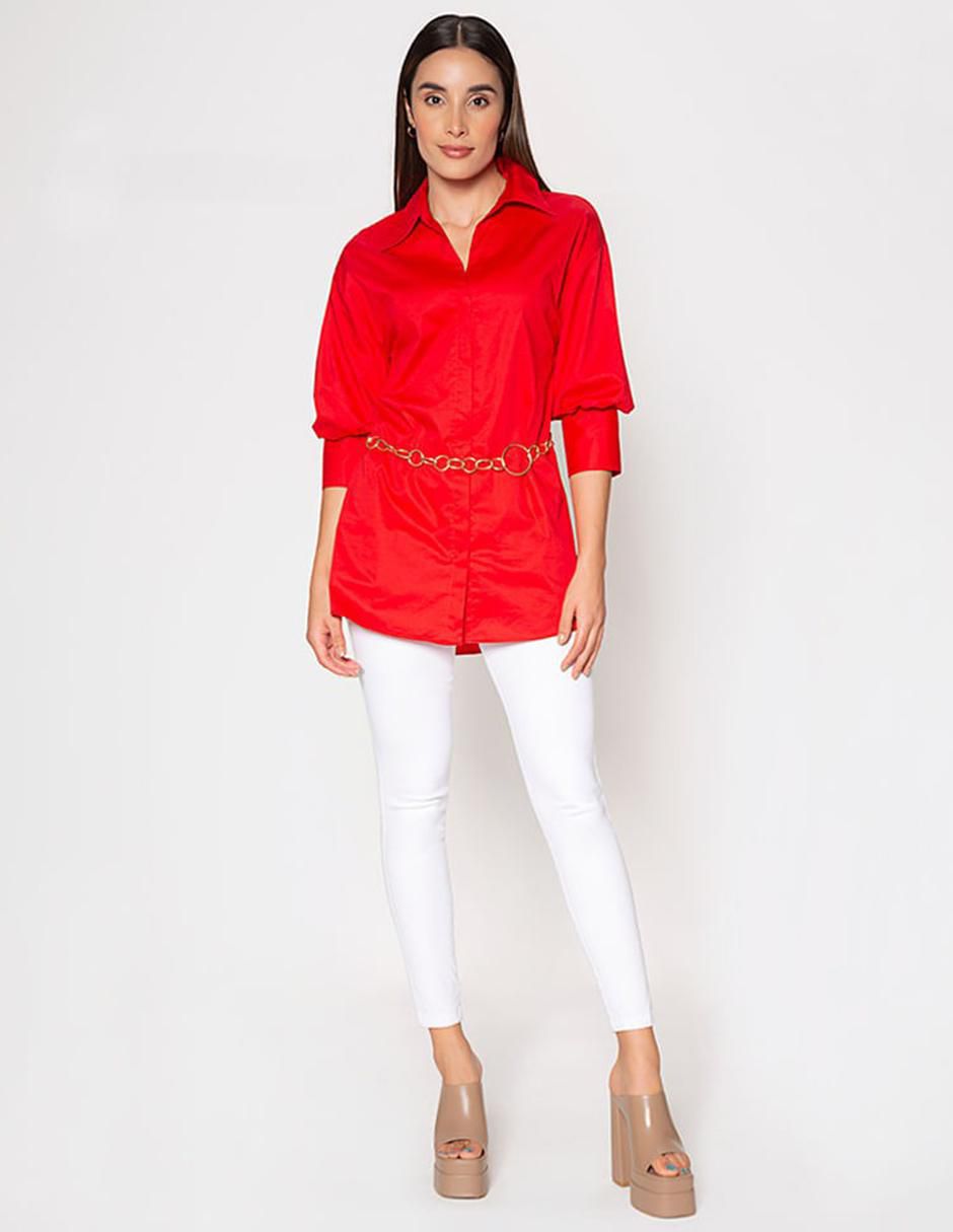 Blusa manga 3/4 para mujer