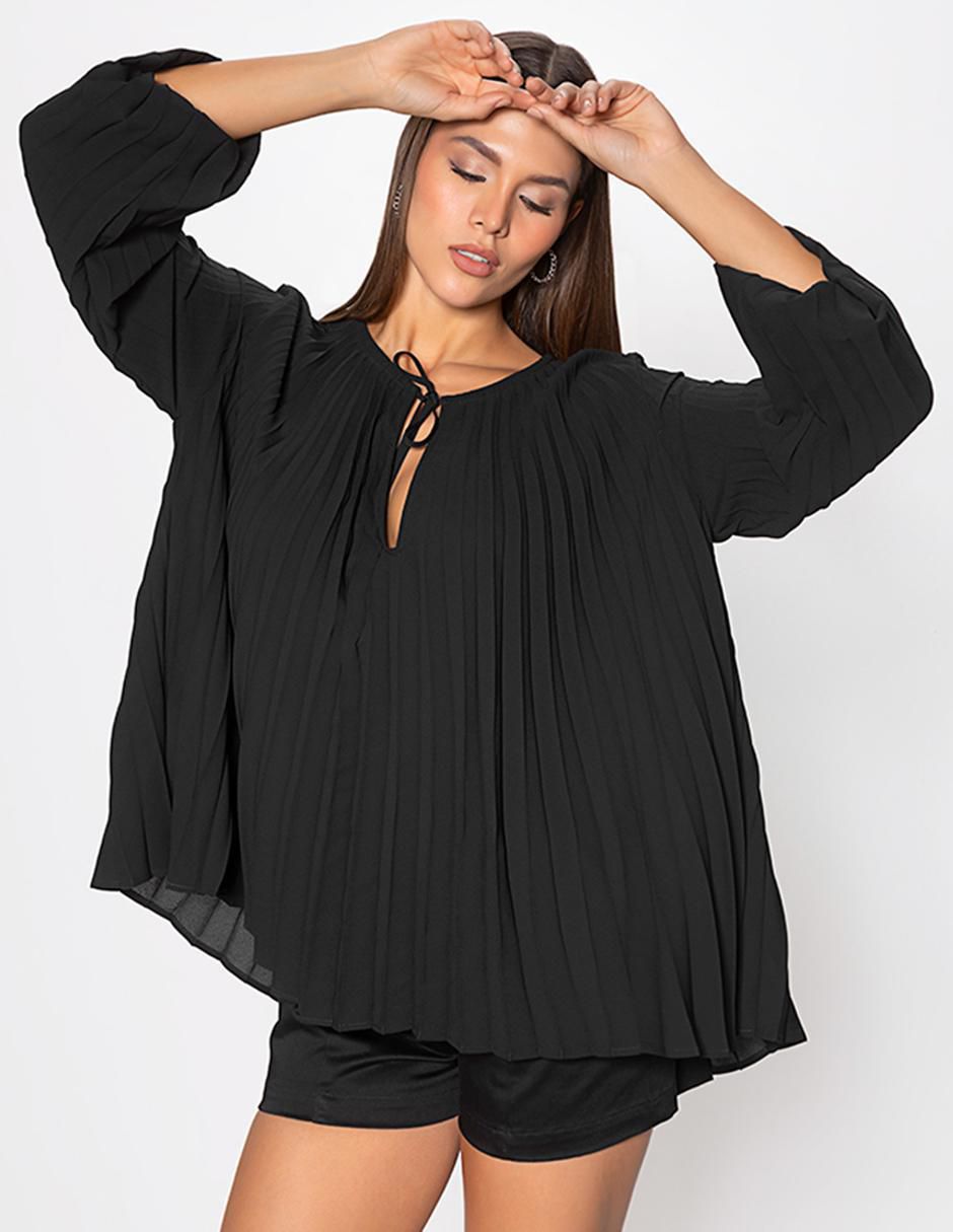 Blusa manga 3/4 para mujer