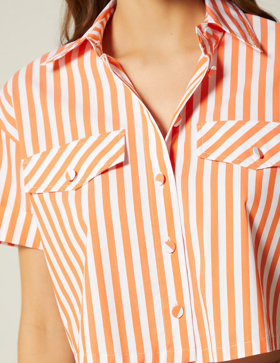 Top cuello camisero 3