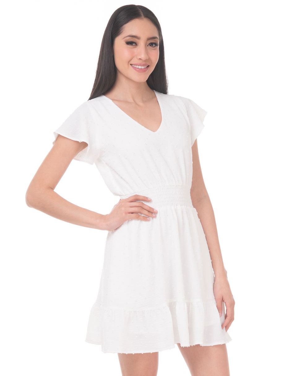 Vestido corto casual para mujer
