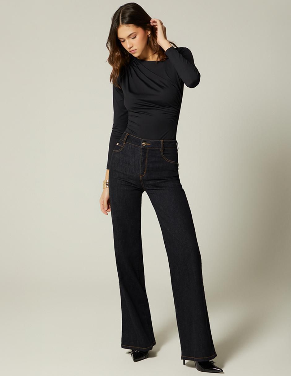 Blusa manga larga para mujer
