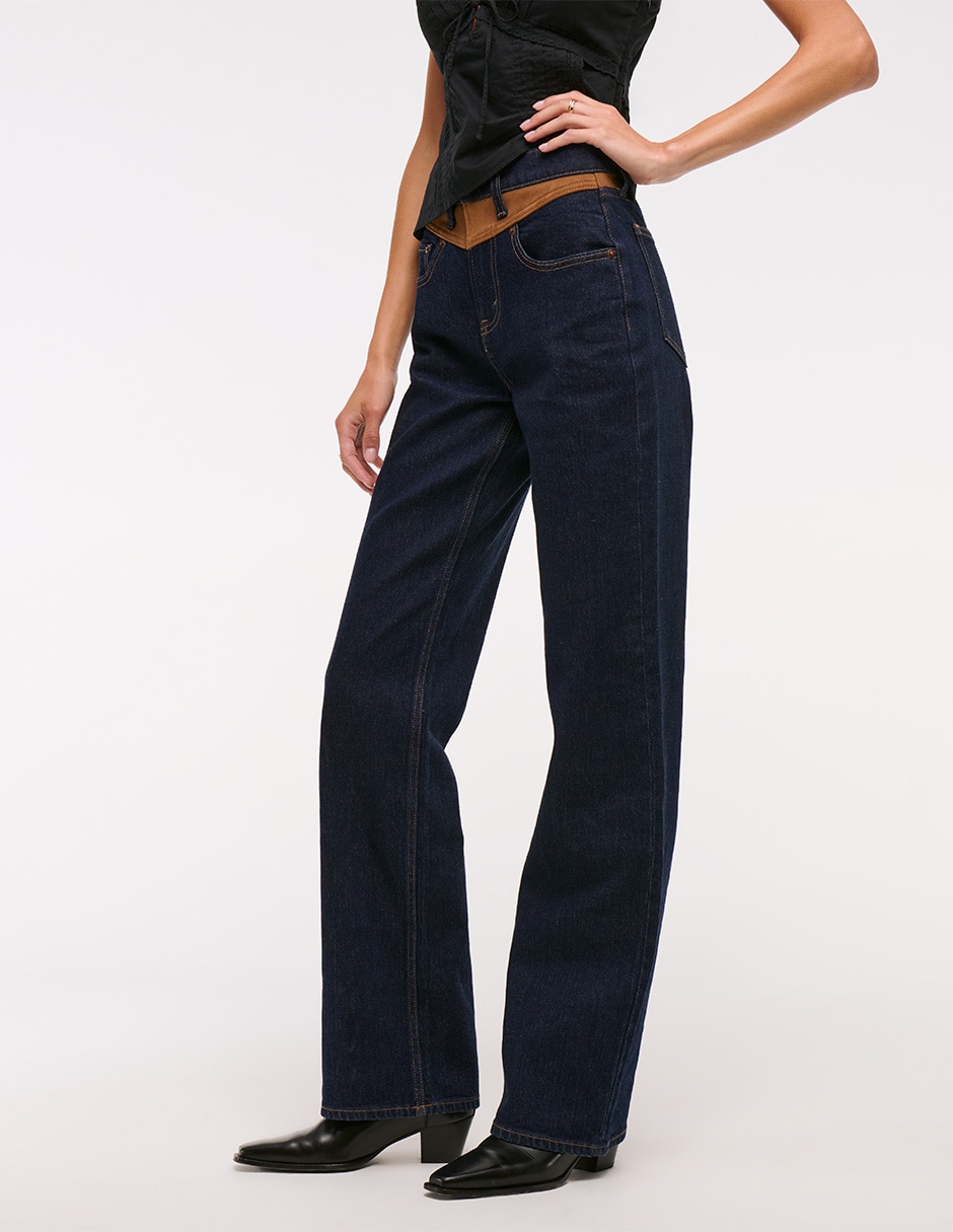 Jeans relaxed straight para mujer Jeans relaxed straight para mujer