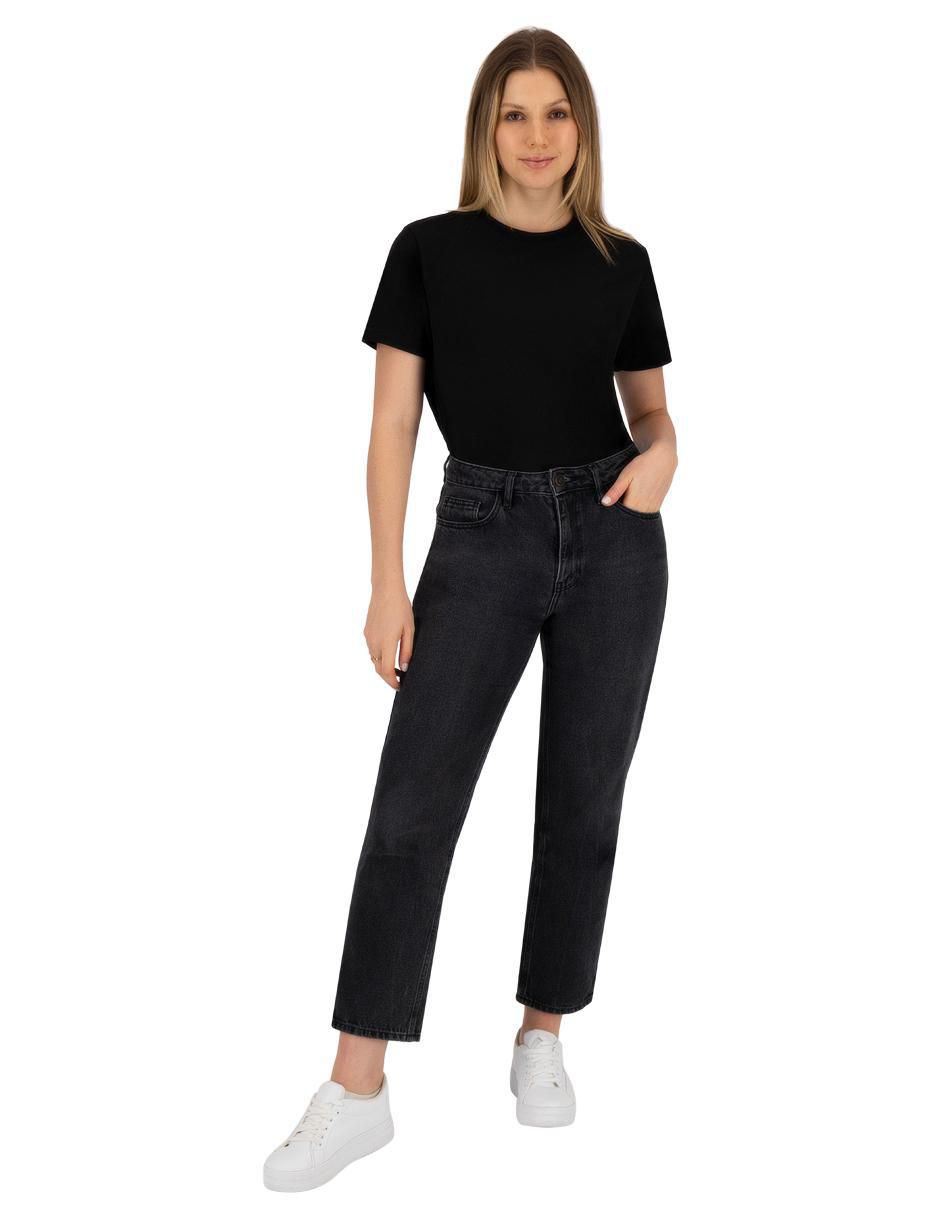 Playera manga corta Básicos cuello redondo mujer 3