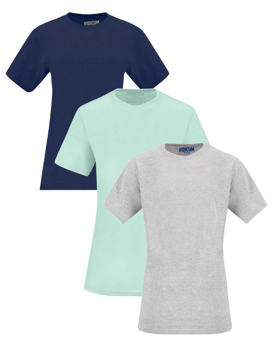 Playera manga corta Básicos cuello redondo mujer Playera manga corta Básicos cuello redondo mujer