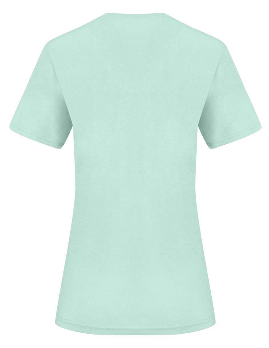 Playera manga corta Básicos cuello redondo mujer 8