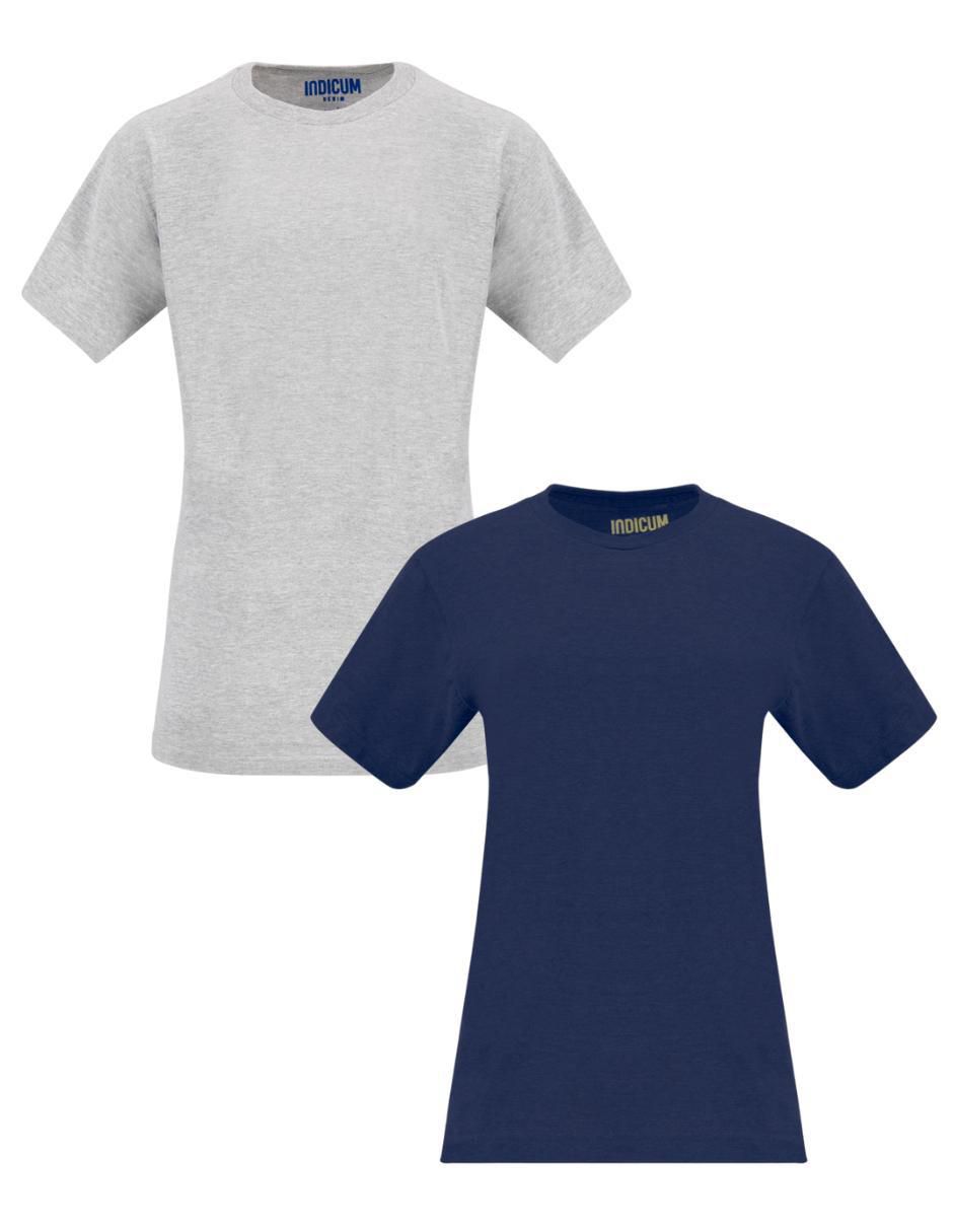 Playera manga corta Básicos cuello redondo mujer Playera manga corta Básicos cuello redondo mujer