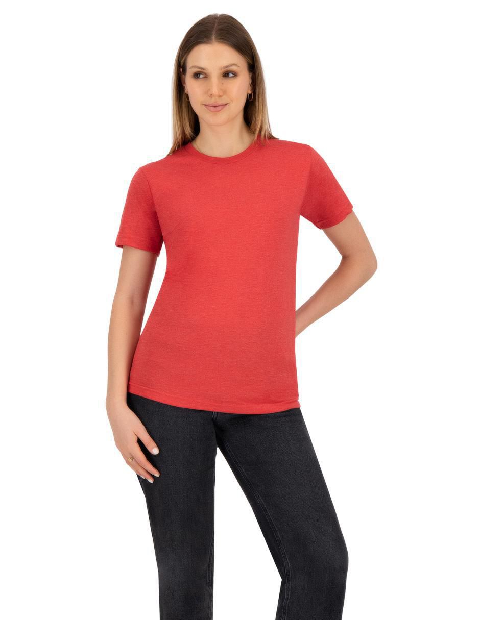 Playera manga corta Básicos cuello redondo mujer 6