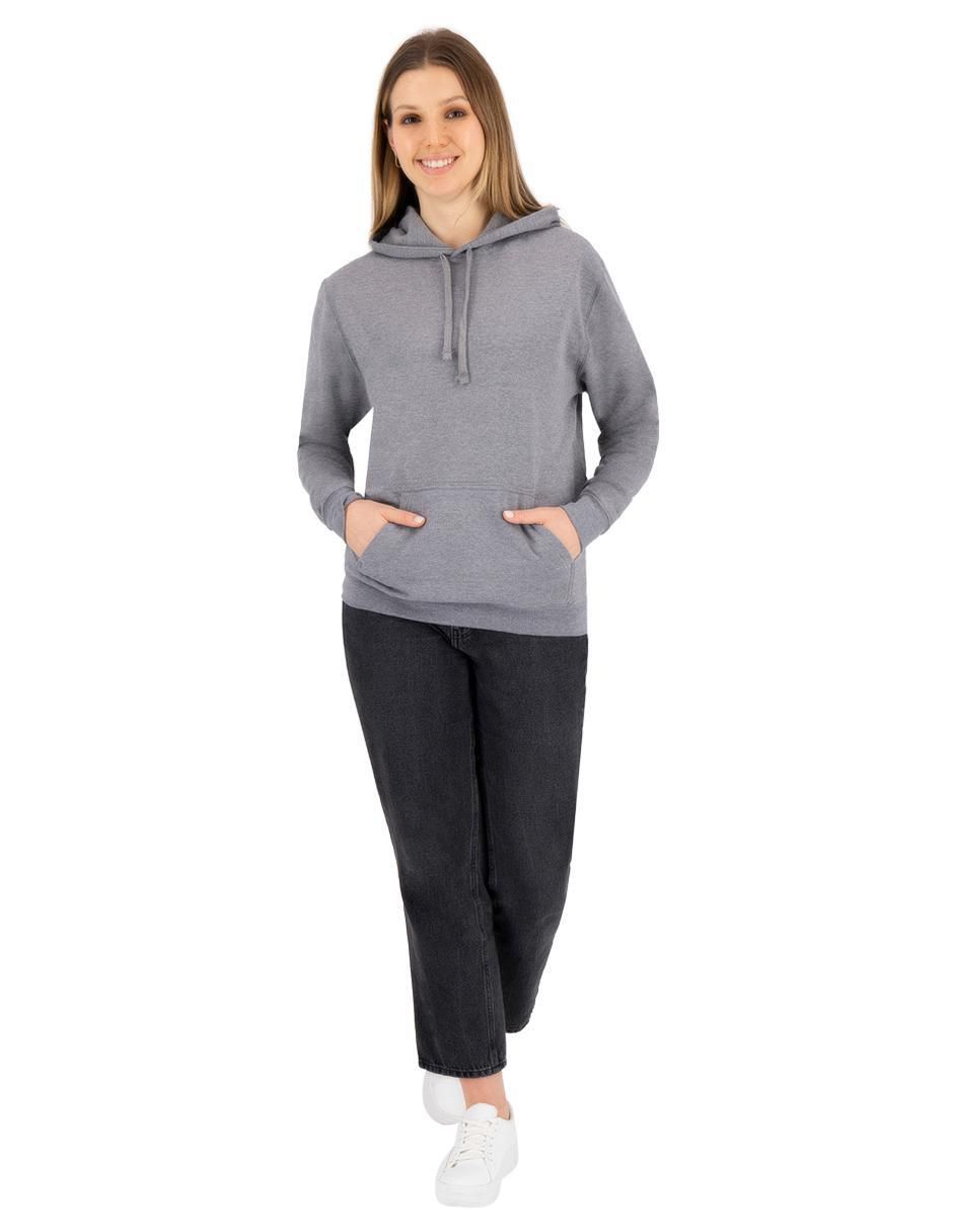 Sudadera con capucha y bolsa para mujer 4