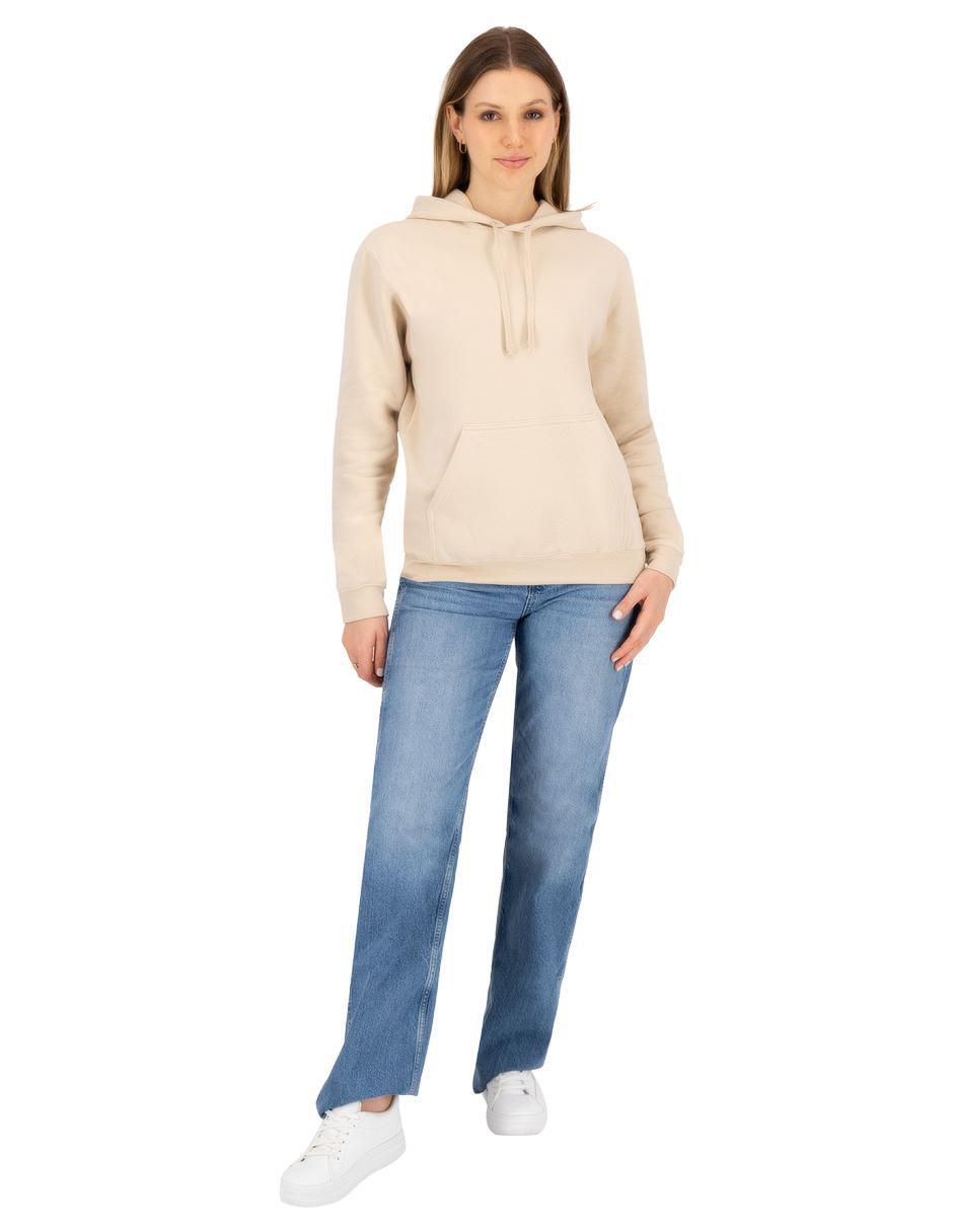 Sudadera con capucha y bolsa para mujer 5