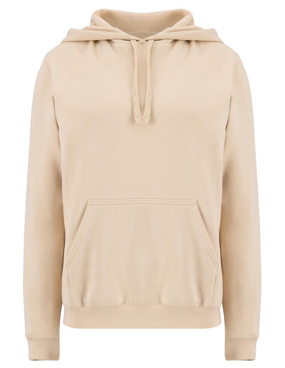 Sudadera con capucha y bolsa para mujer