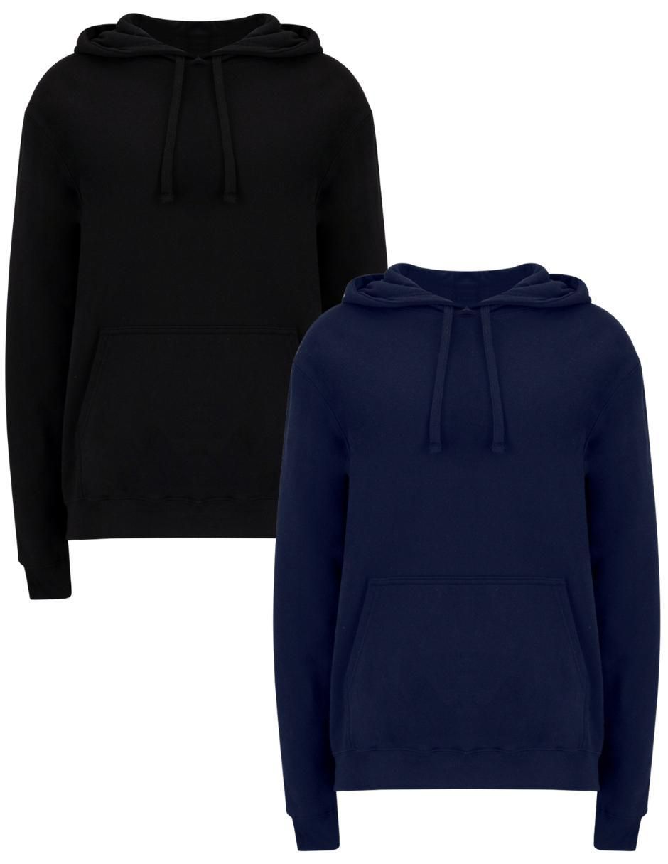 Sudadera con capucha y bolsa para mujer