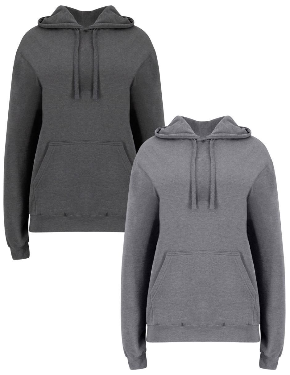 Sudadera con capucha y bolsa para mujer
