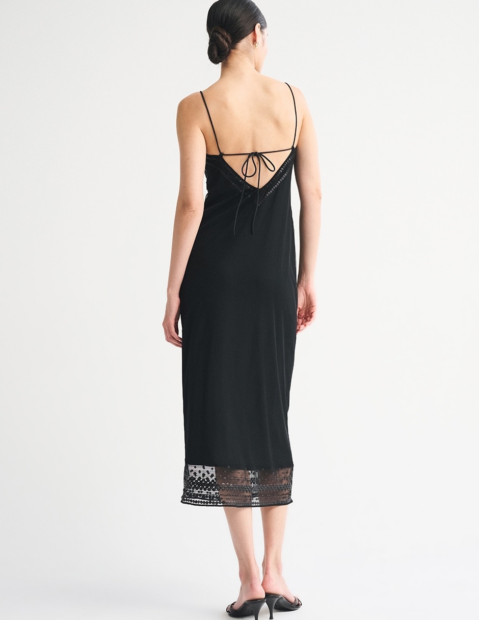 Vestido midi formal para mujer 2
