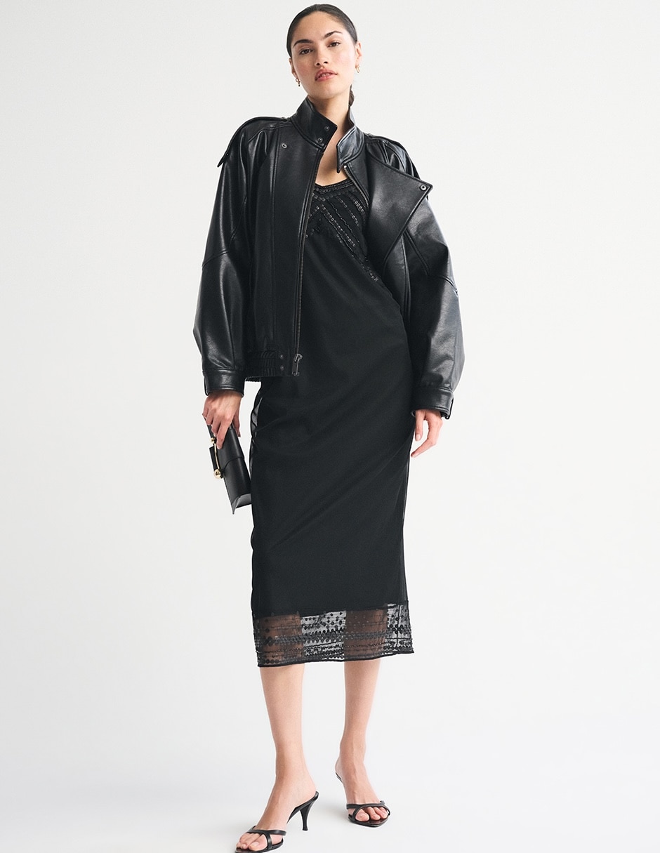 Vestido midi formal para mujer 6