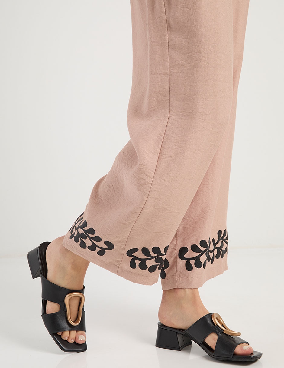 Pantalón amplio para mujer 9