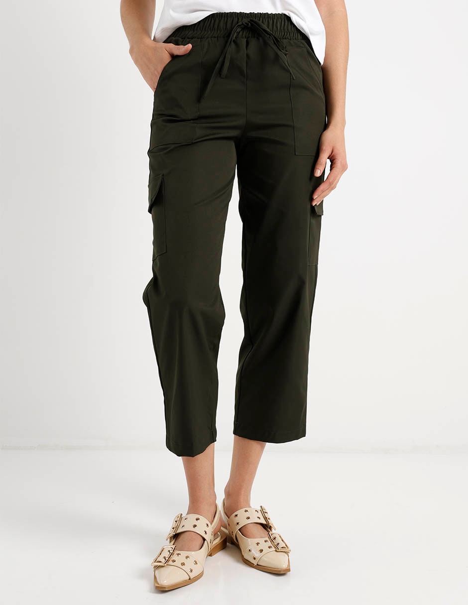 Pantalón capri straight para mujer 1