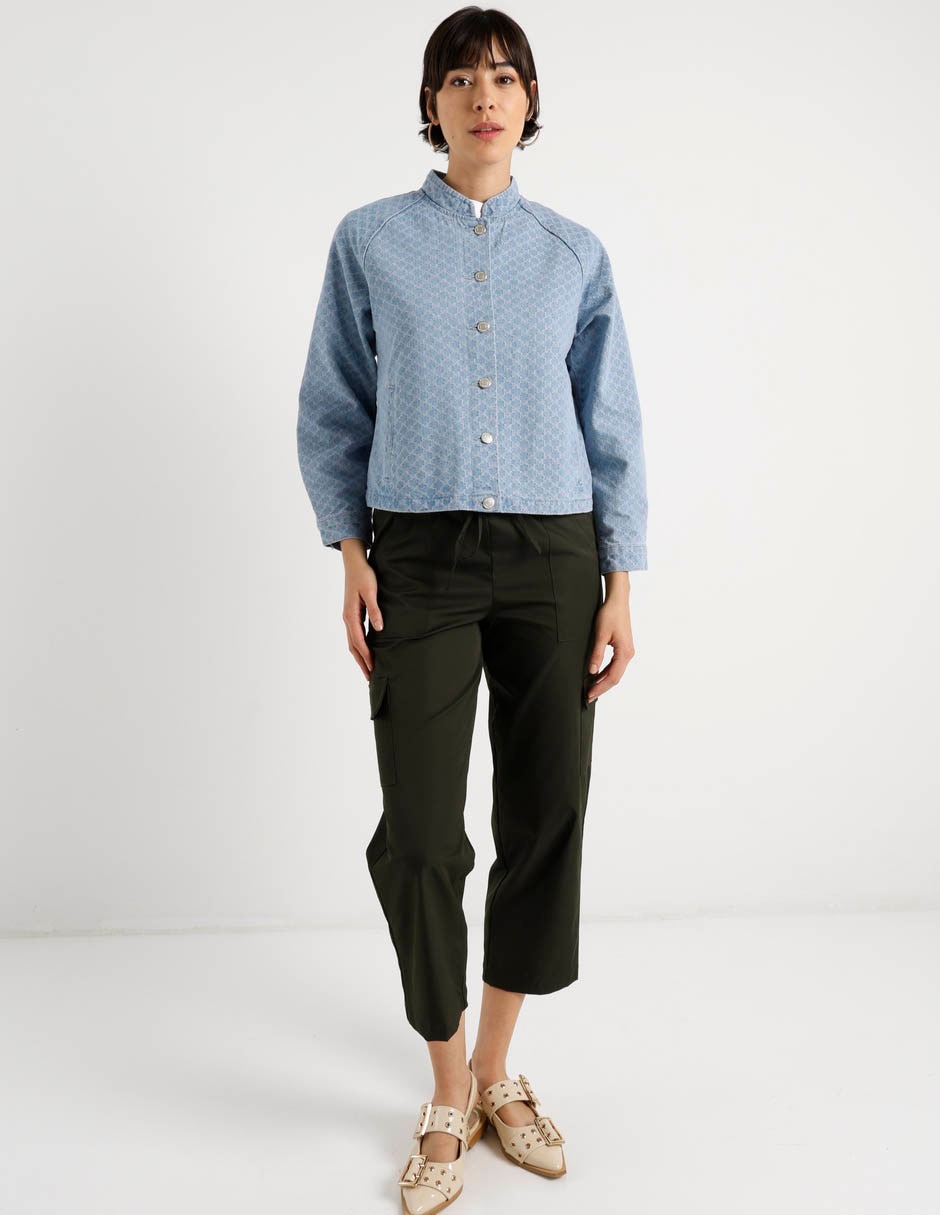 Pantalón capri straight para mujer 8