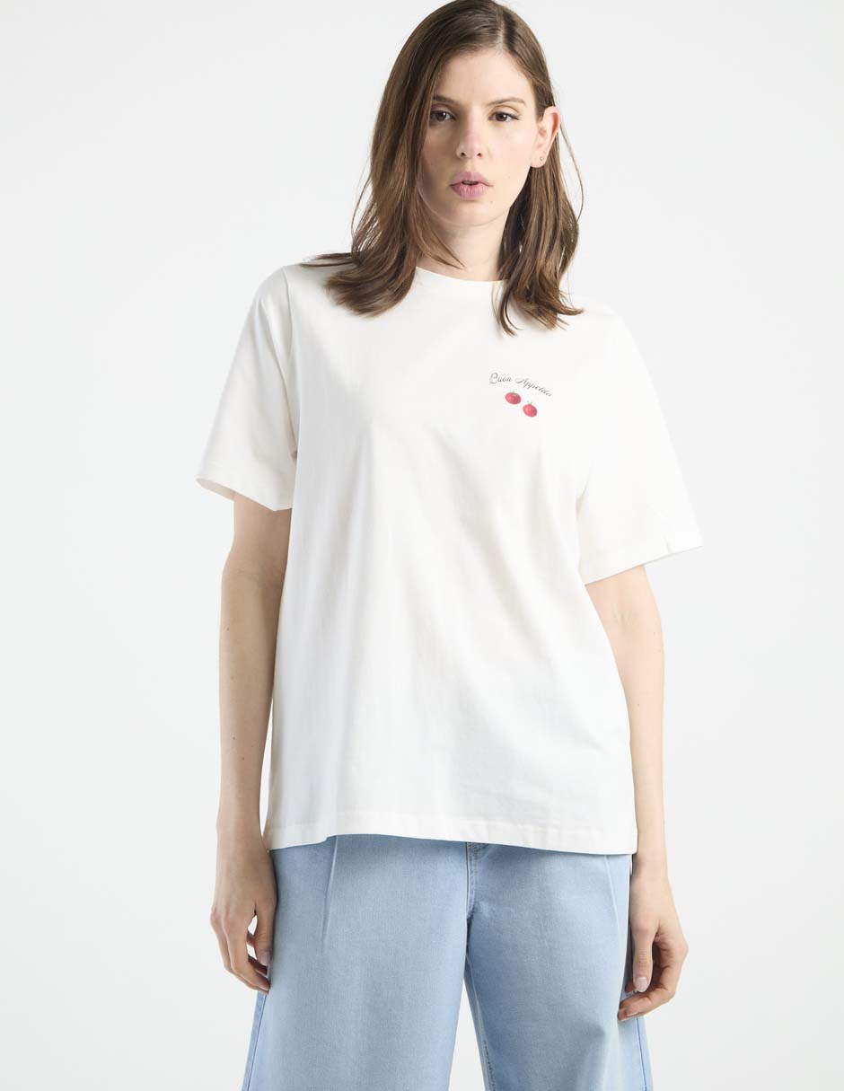Blusa manga corta para mujer 2