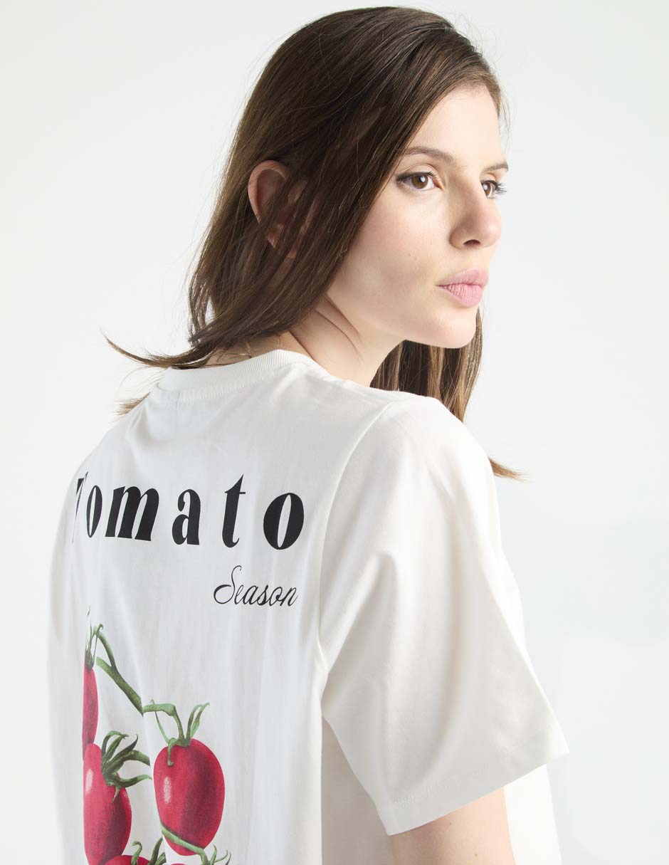 Blusa manga corta para mujer 5