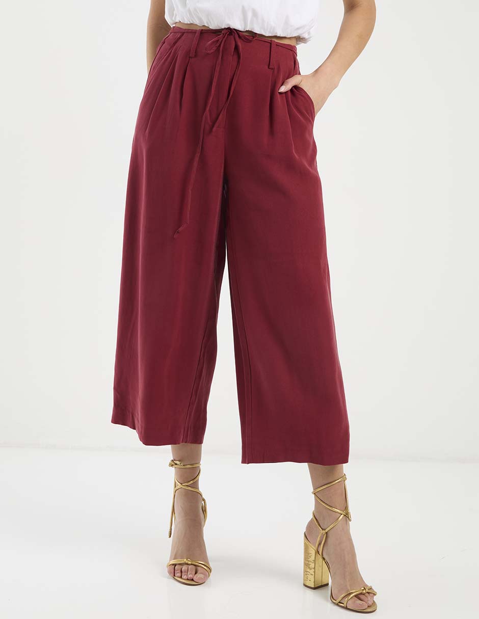 Pantalón relaxed amplio para mujer 1