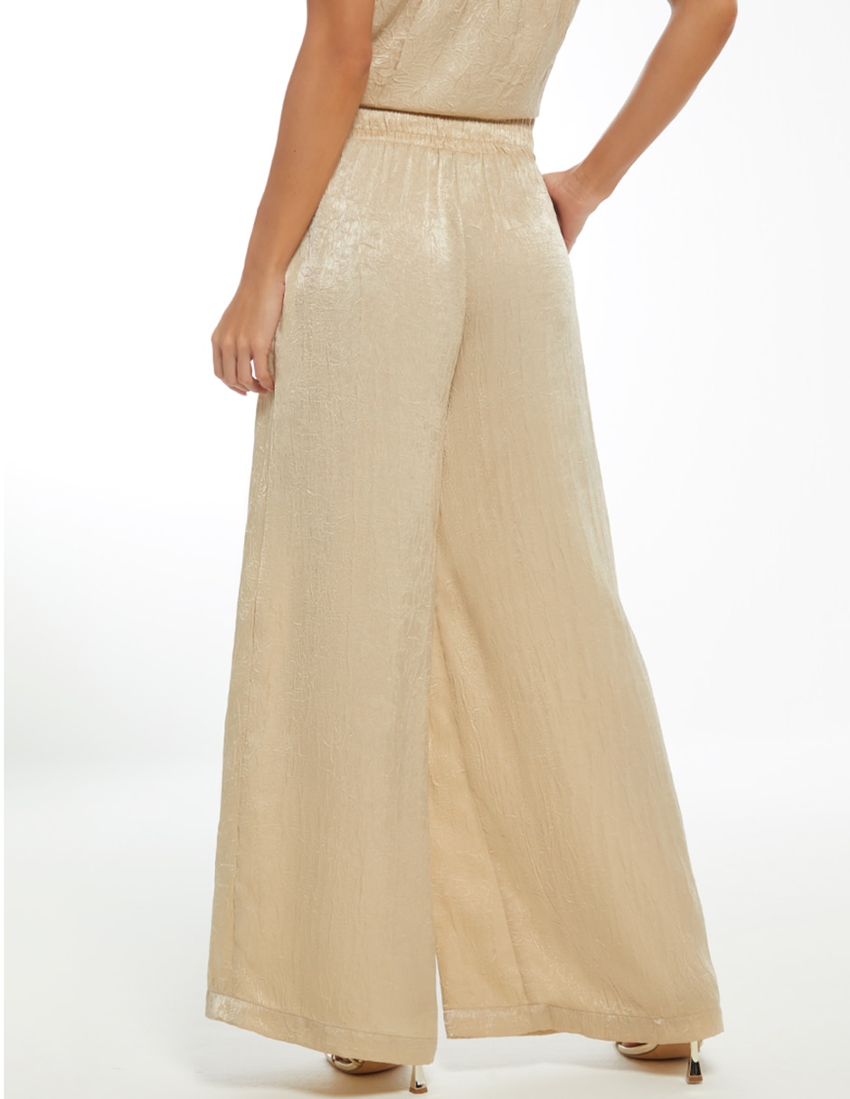Pantalón relaxed Studio F palazzo para mujer