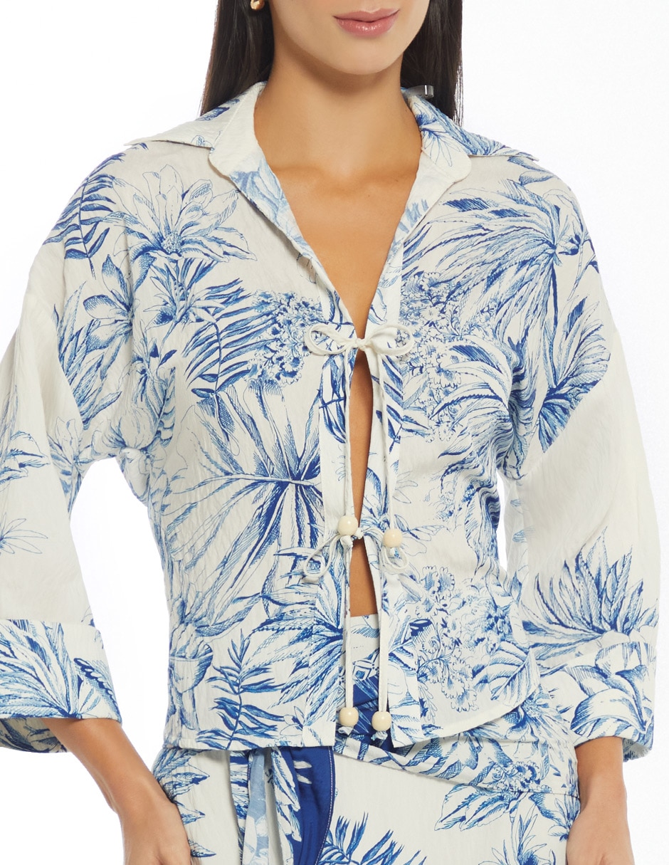 Blusa manga 3/4 para mujer 2