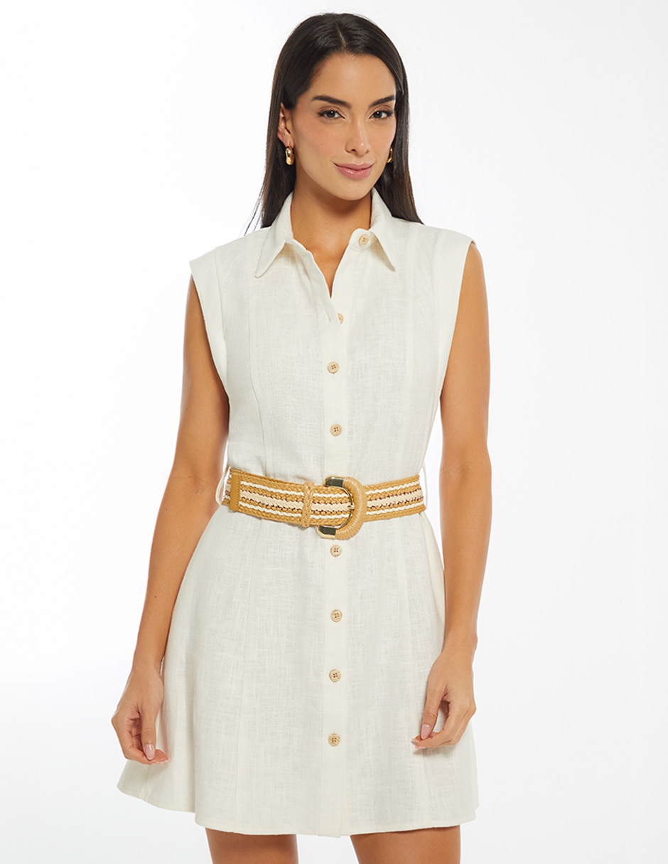 Vestido corto casual sanremo para mujer Vestido corto casual sanremo para mujer