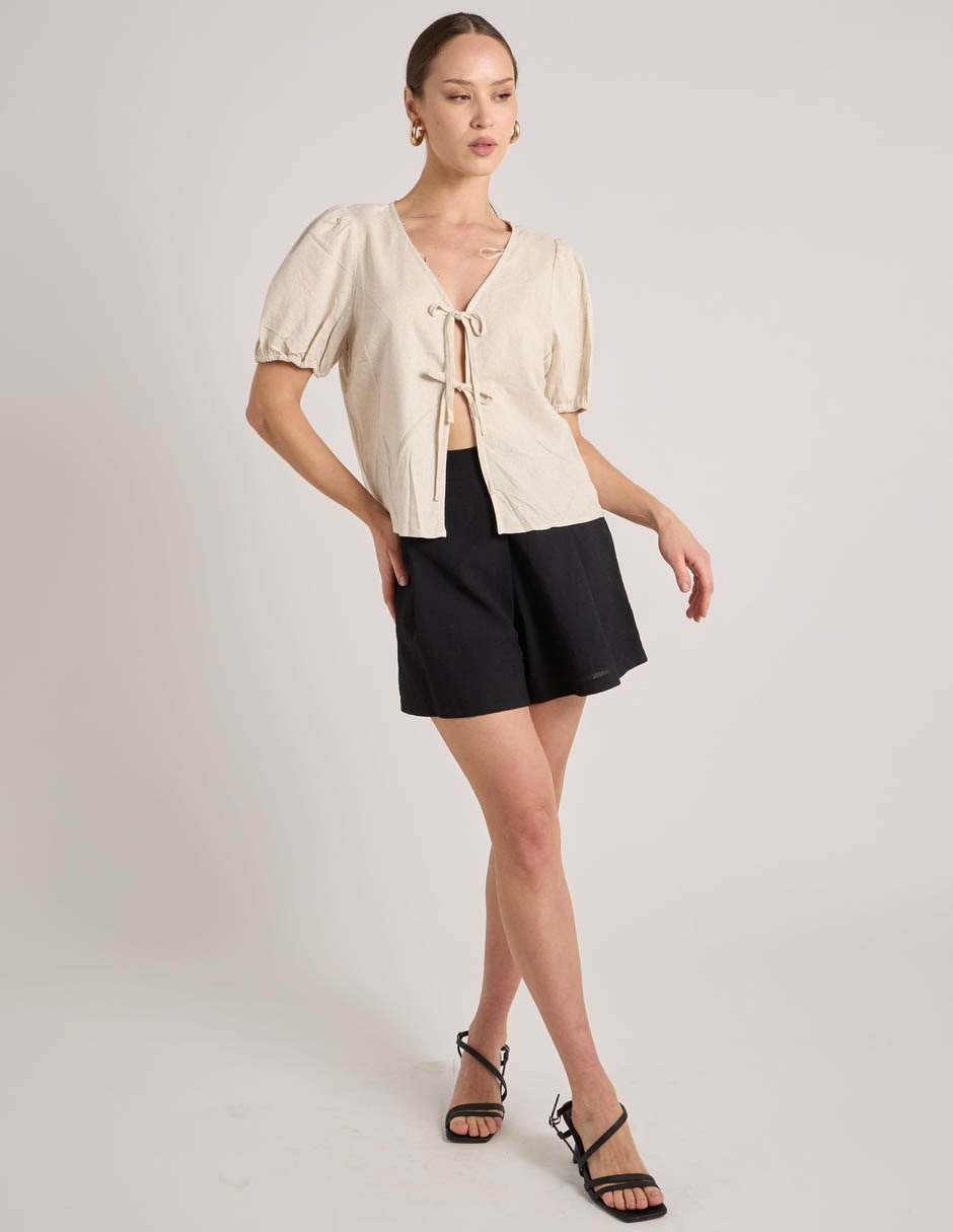 Blusa manga corta para mujer 3