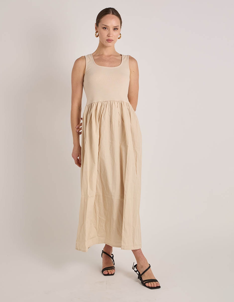 Vestido maxi casual para mujer Vestido maxi casual para mujer