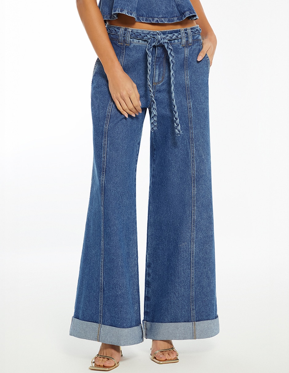 Jeans straight Indigo Lima para mujer 1