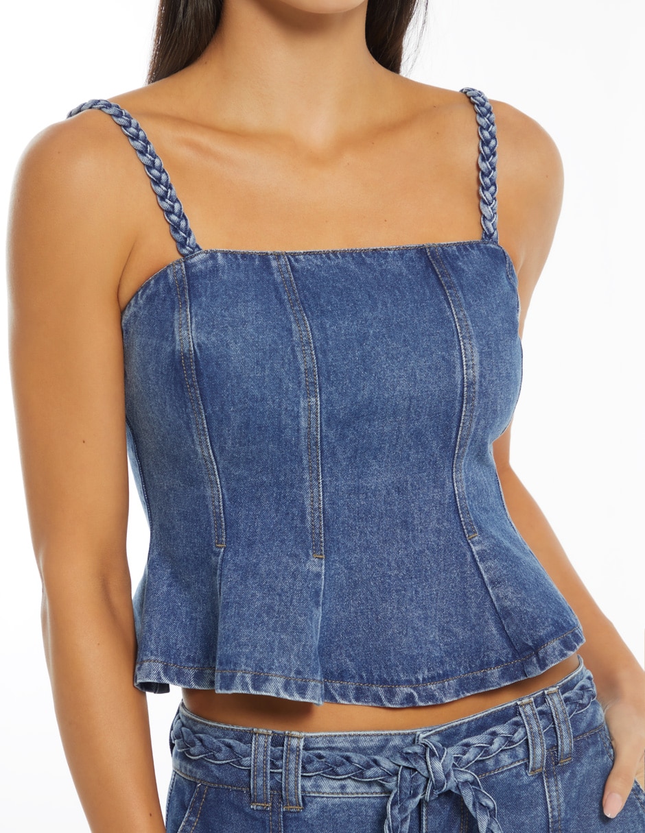 Blusa de tirantes para mujer 4