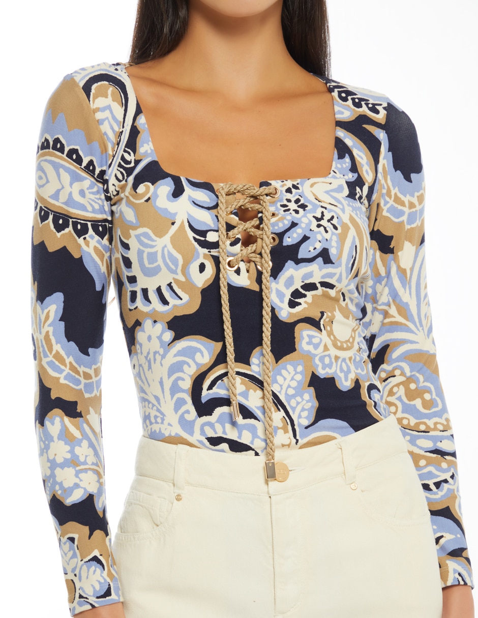 Blusa manga larga para mujer 3
