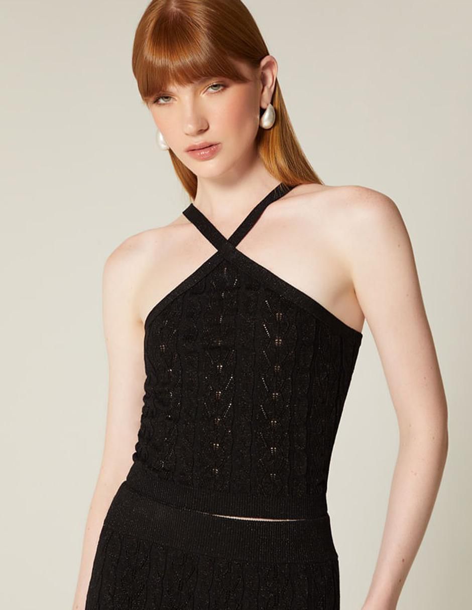 Top cuello halter