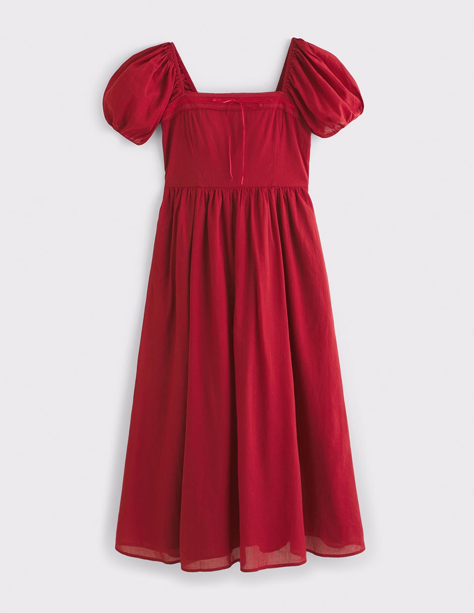 Vestido midi casual para mujer