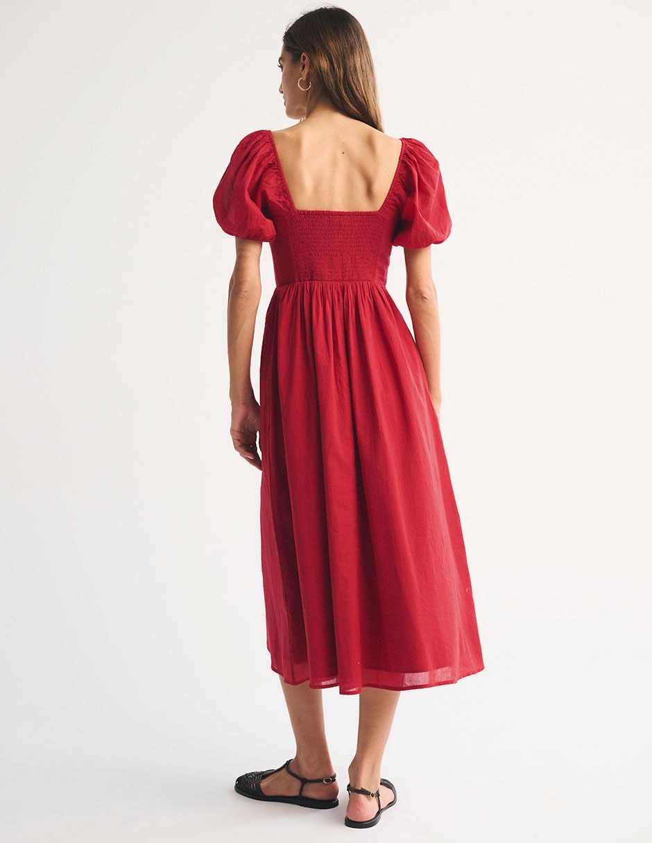 Vestido midi casual para mujer 2