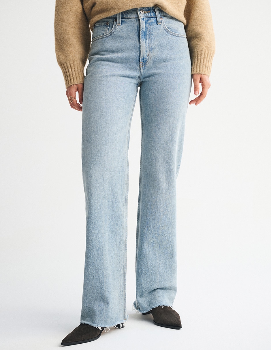 Jeans straight ki155-5111-280 para mujer Jeans straight ki155-5111-280 para mujer