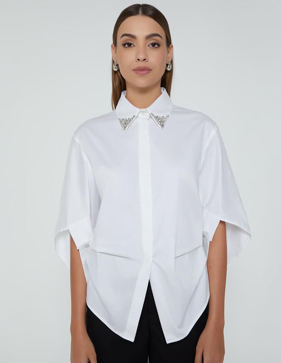 Blusa manga 3/4 para mujer Blusa manga 3/4 para mujer
