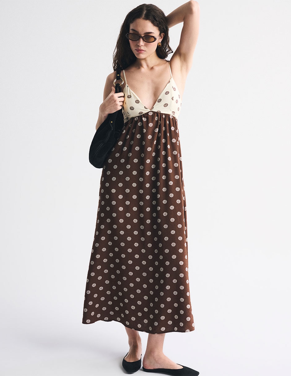 Vestido maxi casual para mujer