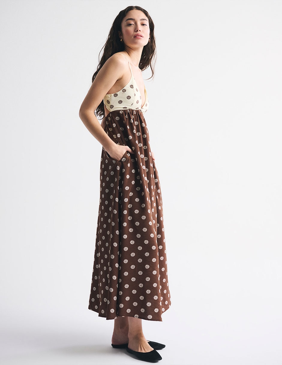 Vestido maxi casual para mujer