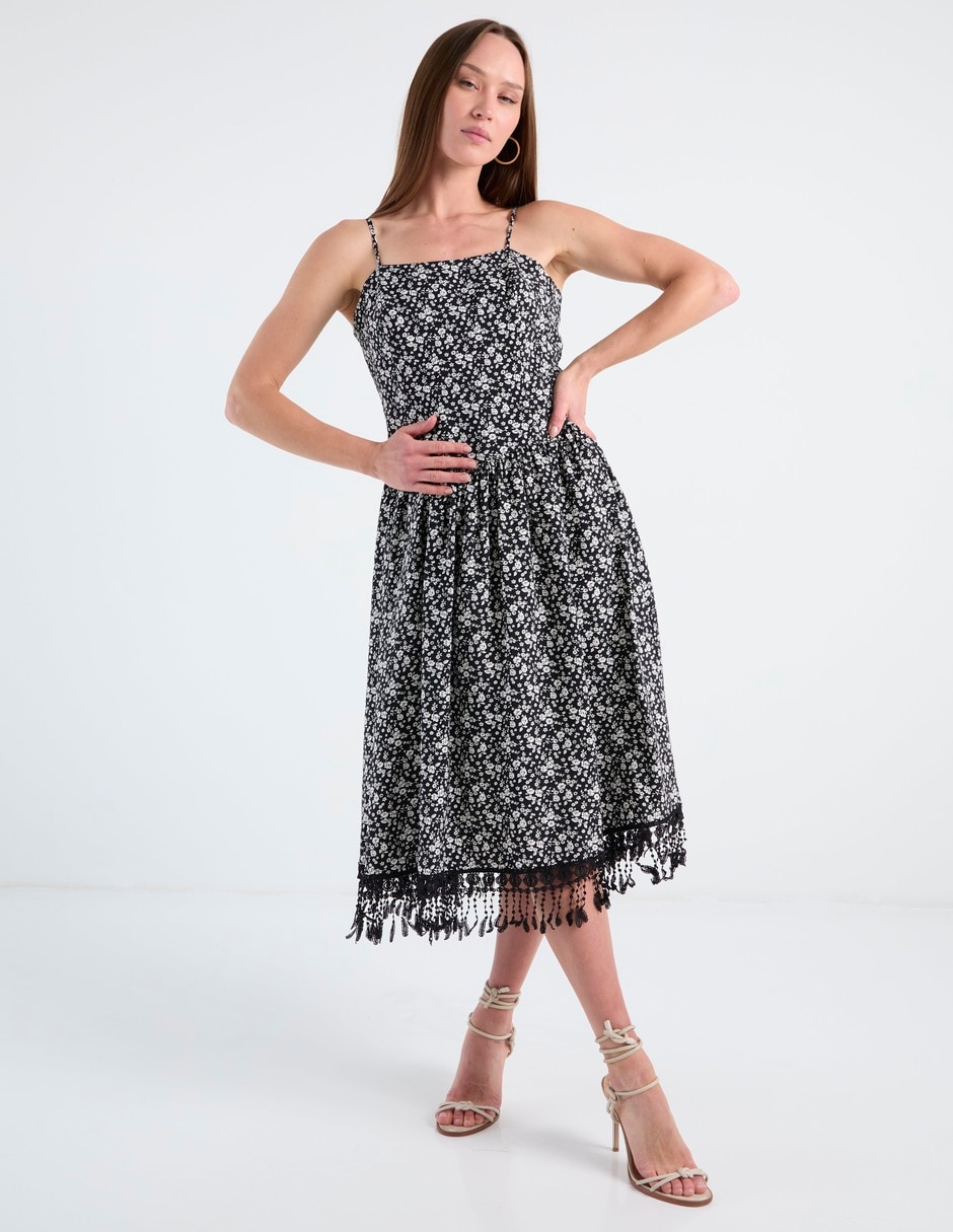Vestido midi casual para mujer 7