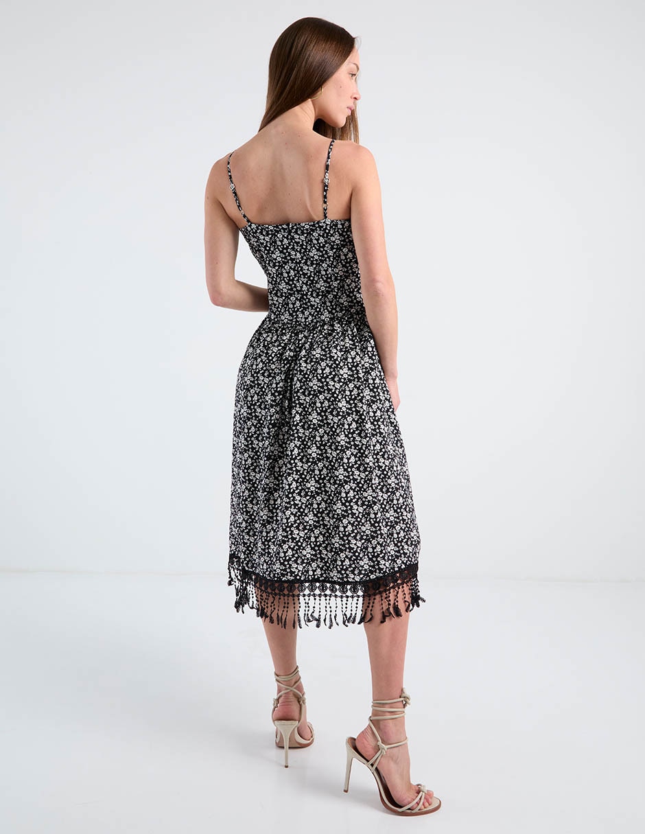 Vestido midi casual para mujer 11