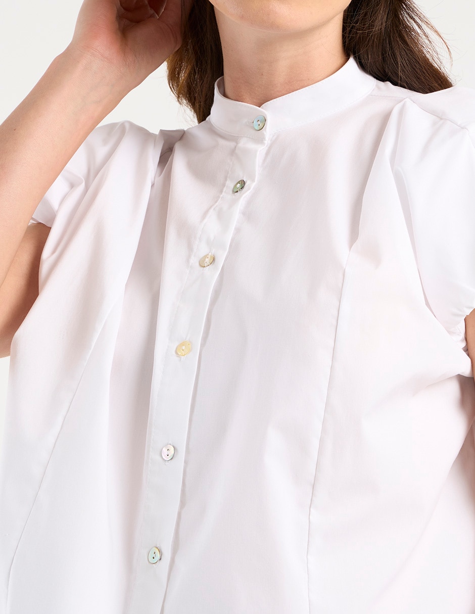 Blusa manga corta para mujer 9