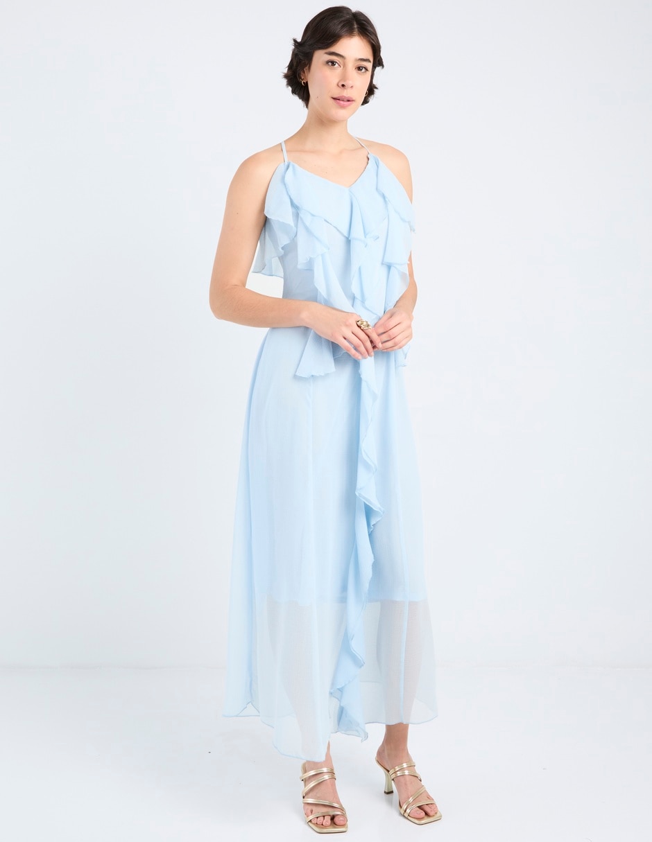Vestido largo casual para mujer